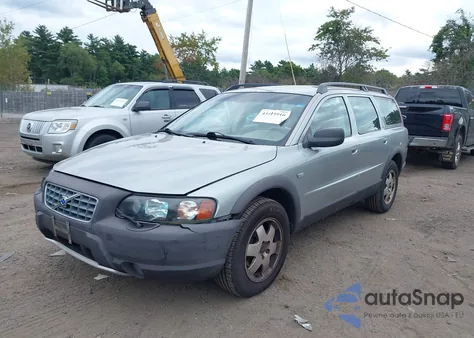 2004 Volvo Xc70 2.5T from USA, damaged, VIN YV1SZ59H141147443